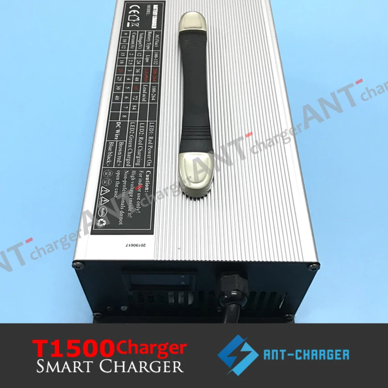 Customized 1500W 10.95V 70A Smart Charger with Display for 3s LiFePO4 LFP Battery Pack in Series (4)