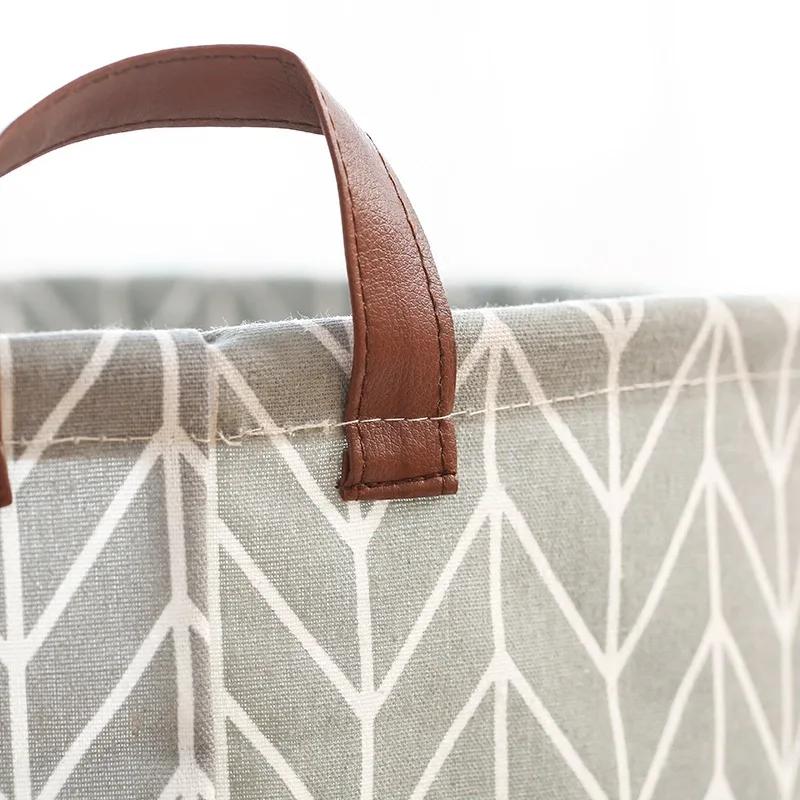 Waterproof Large Size Storage Baskets With Handle Foldable & Convenient Family Storage Box Children's Toys Baby Clothes