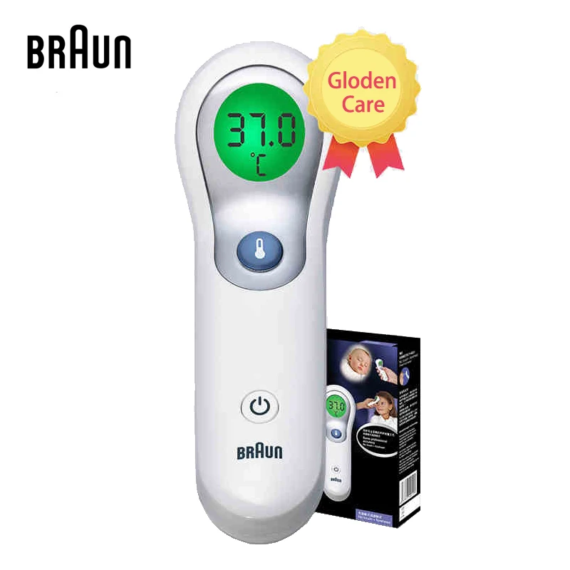

Braun Digital Forehead Thermometer Fahrenheit Celsius Show Baby Infants Toddlers Adults NTF3000 Electric Infrared Thermometer