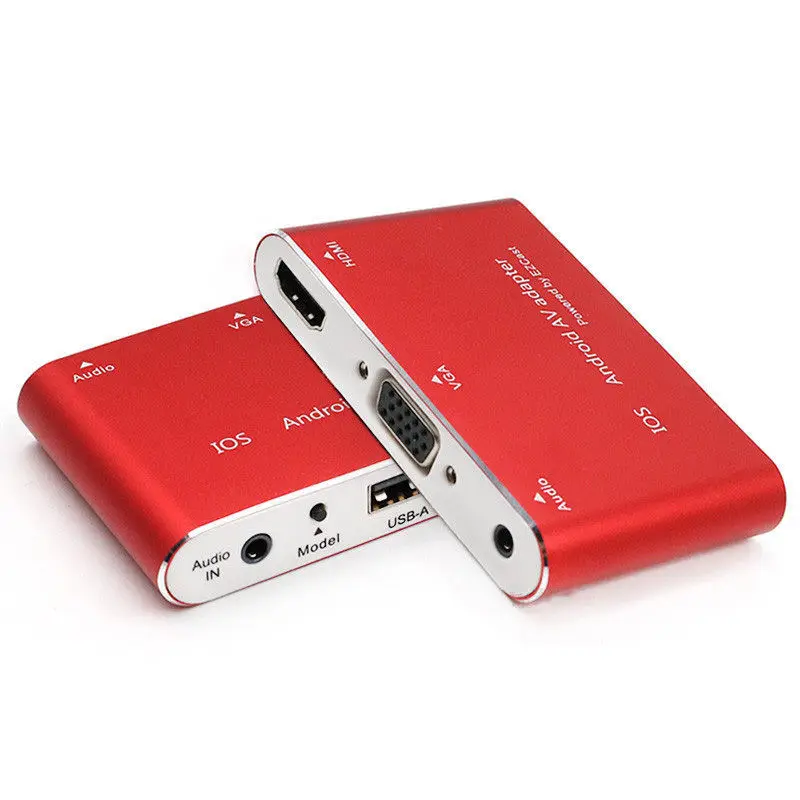 HDMI WiFi Adapter For iPhone X 7 8 Plus Samsung S6 S7 Edge S9 S10 Android to TV