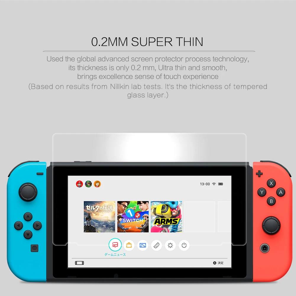 Nilkin для nintendo Switch NS Защитное стекло NILLKIN Amazing H+ Pro 2.5D HD прозрачное закаленное стекло для nintendo Switch NS