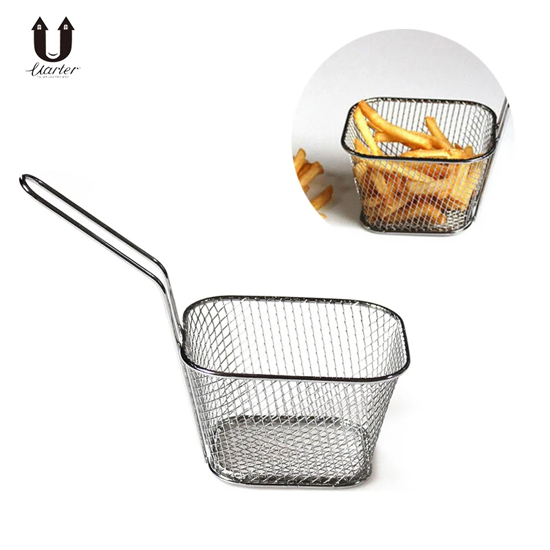 Buy UARTER Mini Fry Baskets Stainless Steel French