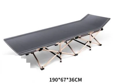 GRAY Портативный Сад Офис складная кровать Nap диван кресло-кровать стул 190X67 см - Цвет: GRAY