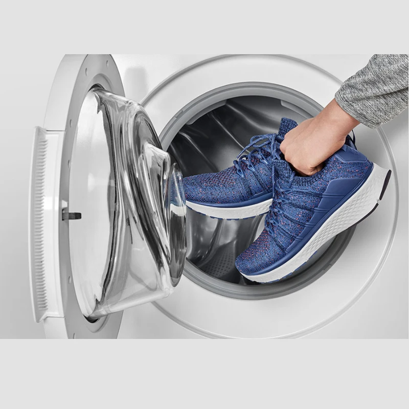 En Stock Xiaomi Mijia smart Sneaker deportes 2 uni-molde Techinique nuevo sistema de bloqueo de Fishbone elástico de punto Vamp para hombre - 6