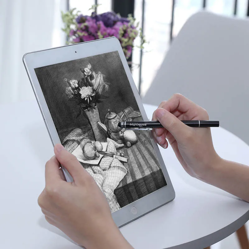 

Metal Stylus Pen for Capacitive Screen tablet Touch Pen active stylus draw Write for apple iPad for android for Samsung phone