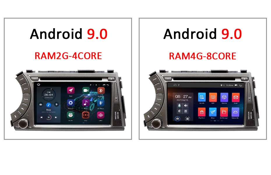 Flash Deal Android 9.0 DSP IPS 4G 64G AV Output 2 DIN CAR DVD PLAYER For Ssang yong Ssangyong Actyon Kyron GPS Radio Multimedia Screen PC 6