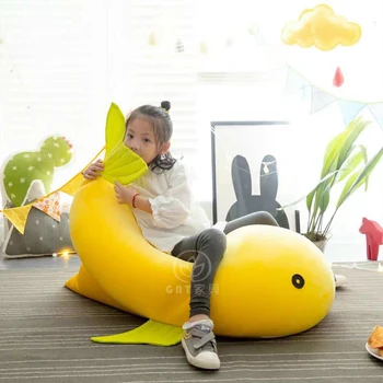 

Cartoon fish washable lazy couch bean bag child baby single reading corner sofa creative gift