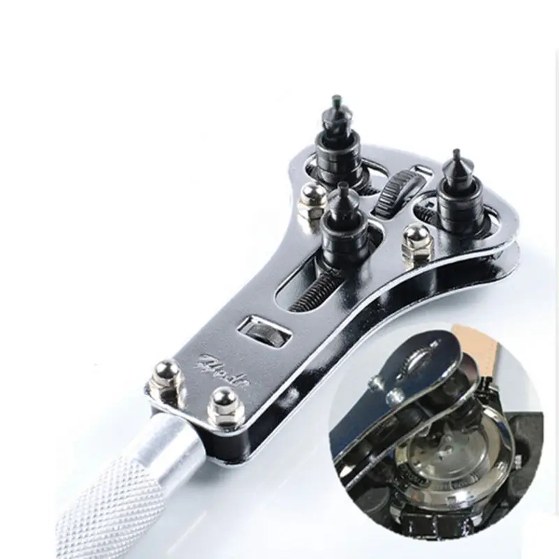 

Watch Repair Tool Waterproof Screw Adjustable Case Back Opener Wrench Remover Hand Tool Sets free shipping