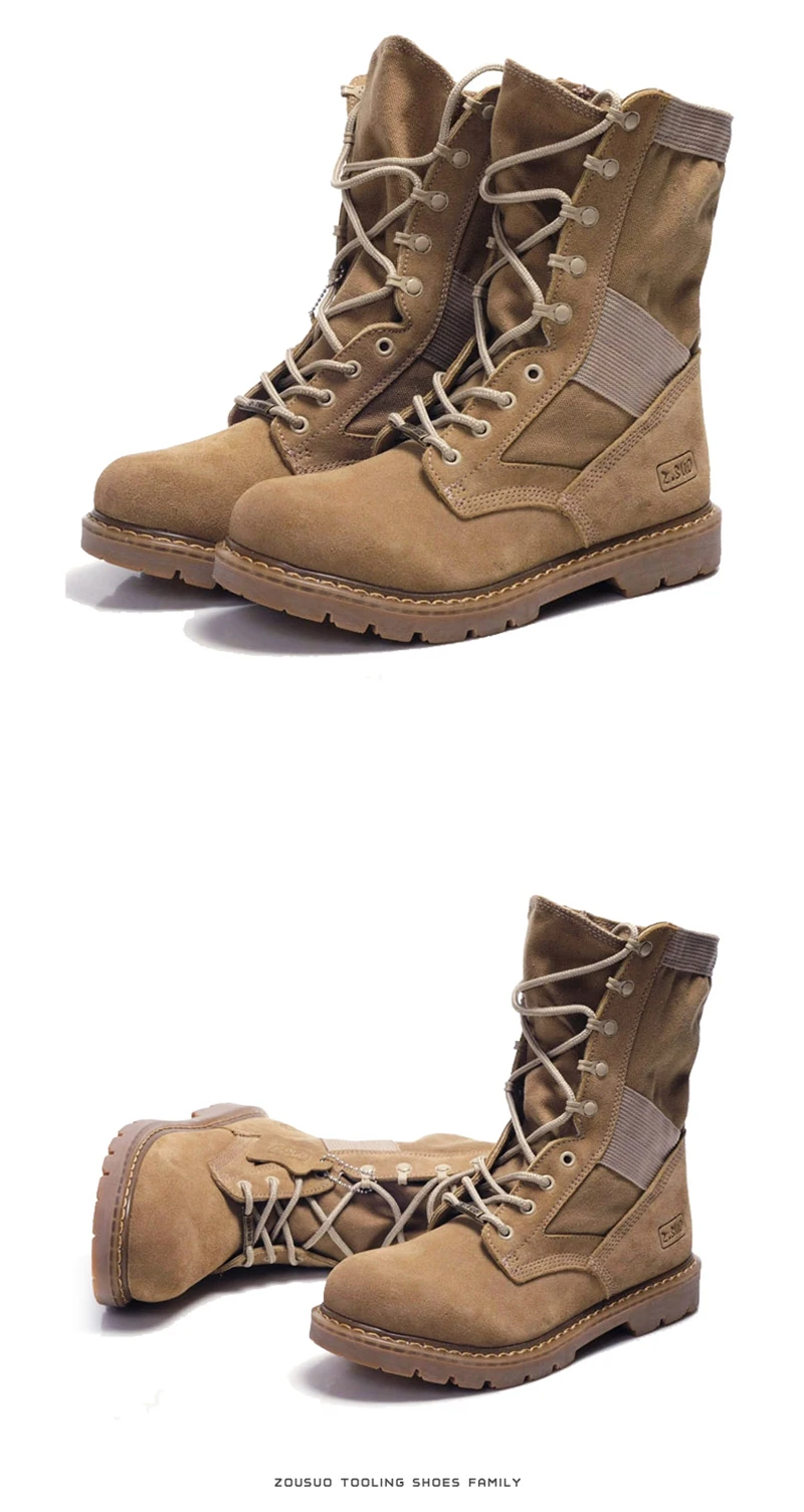 10 inch age velcro desert boots