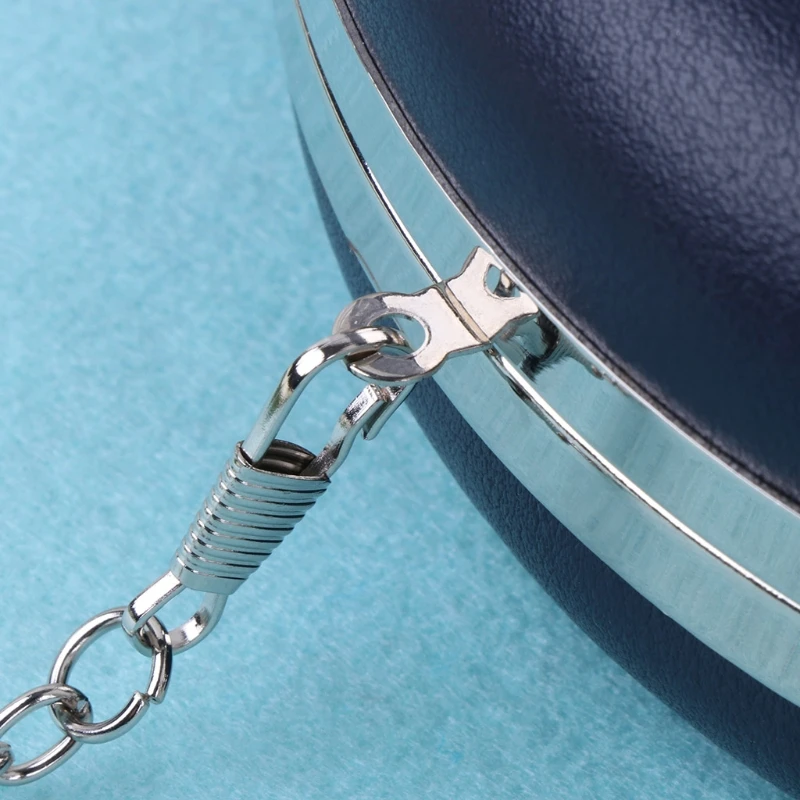 THINKTHENDO Women's Fashion Handbag Mini Round Clutch Evening Bag Purse Wedding Party Bags THINKTHENDO Women's Fashion Handbag Mini Round Clutch Evening Bag Purse Wedding Party Bags