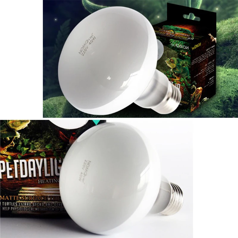 

UVA Basking Spot Heat Lamp Life Waterproof Reptile Turtle Heating Bulb Habitat Lighting For Reptiles Amphibians Ship US