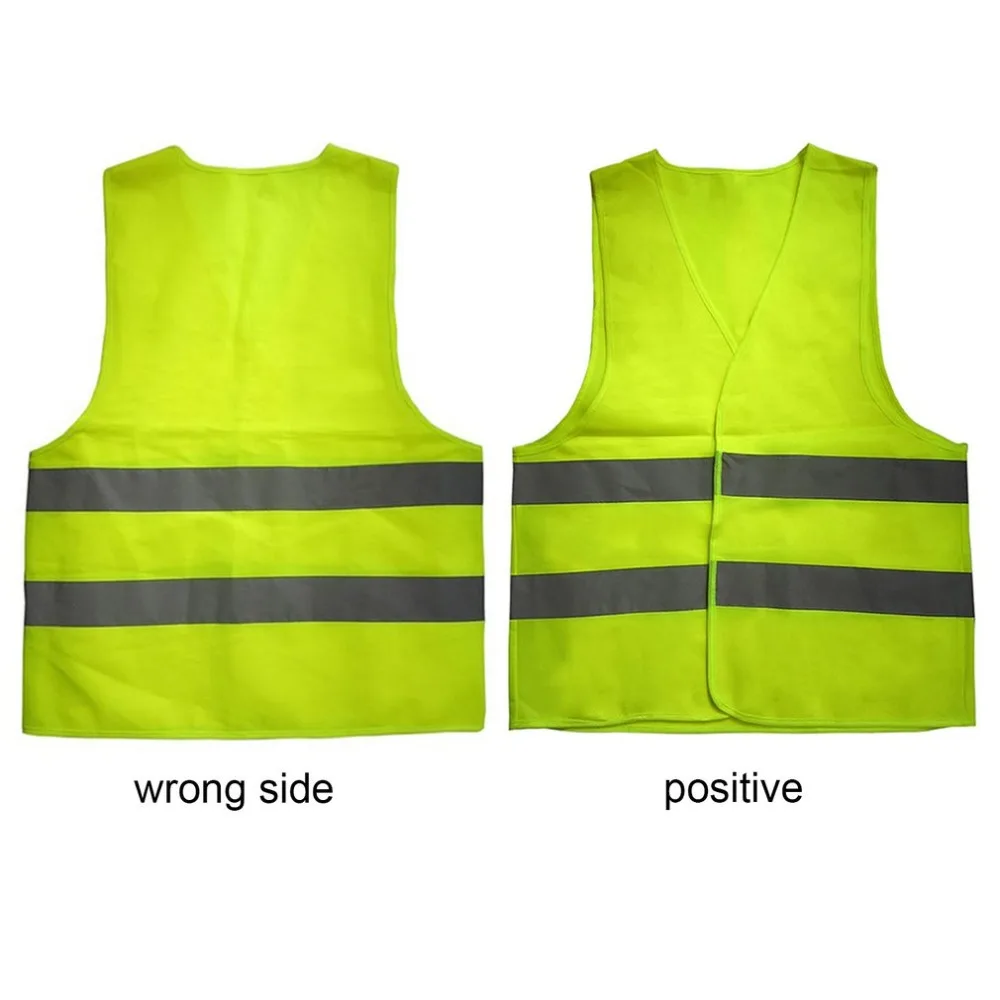 Жилет отражатель для безопасности отражающий жилеты Флюоресцентный светоотражающий верхняя одежда безопасная жилетка с вентиляцией