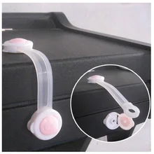 4 шт./лот Пластик Детские замки безопасности Многофункциональный замок шкафа Ящики, Холодильник туалет для безопасности замки для защиты детей