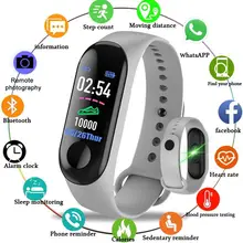 M3  plus Smart Band Watch Fitness tracker Wristband Heart Rate Activity Color Screen Smart Electronics Bracelet Sport watch