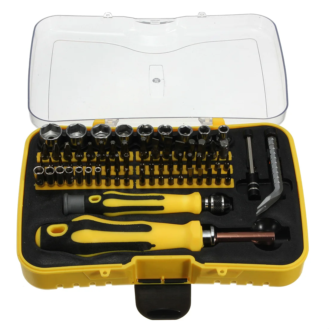 Professional 69 in 1 Multi-Bit Repair Torx Tools Screw Driver Screwdrivers Kit C R-V steel