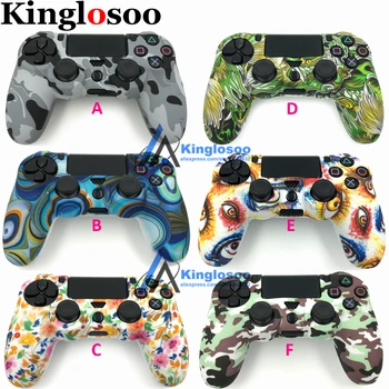 

Special Silicone Gel Cover Case Rubber soft sleeve Protective Skin for PS4 Pro Slim Game controller
