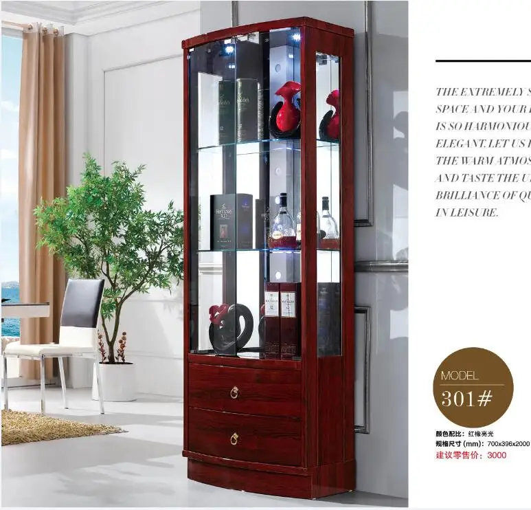 Vitrine Moderne De Salon Vitrine De Vin Meuble D Exposition 301 Aliexpress