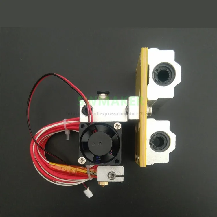 Запасные части для 3D принтера Reprap Prusa i3 металлический exturder каретки с V6 bowden