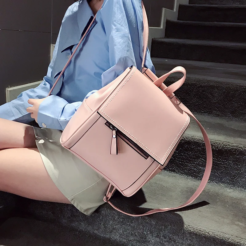#*Cheap Fashion Ladies Small Backpack Women Backpack Female New Shoulder Bag Travel Bag For teenager Girls Backpack