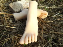 HOT selling new worship perfect Fake mistress Pussy foot Feet model footfetish clones pink toenails