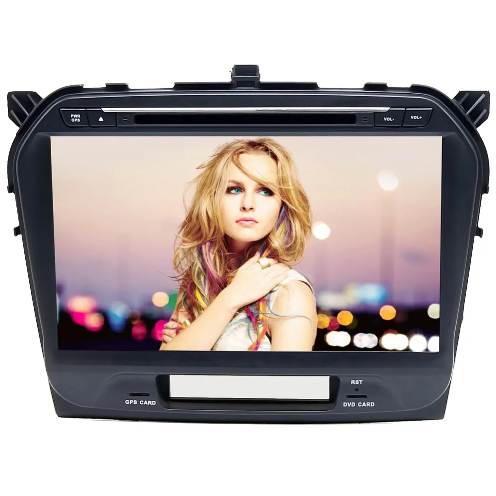 Excellent 10.1" HD 1024*600 Android 6.0 Car DVD Radio GPS Stereo Navigation Player for Suzuki Vitara 2015 2016 GPS Radio 4 Core 4G WIFI BT 0