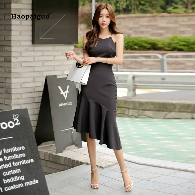 Asymmetrical Mermaid Dress