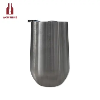 

Wowshine 17oz Stainless Steel Stemless Wine Glass With BPA Free