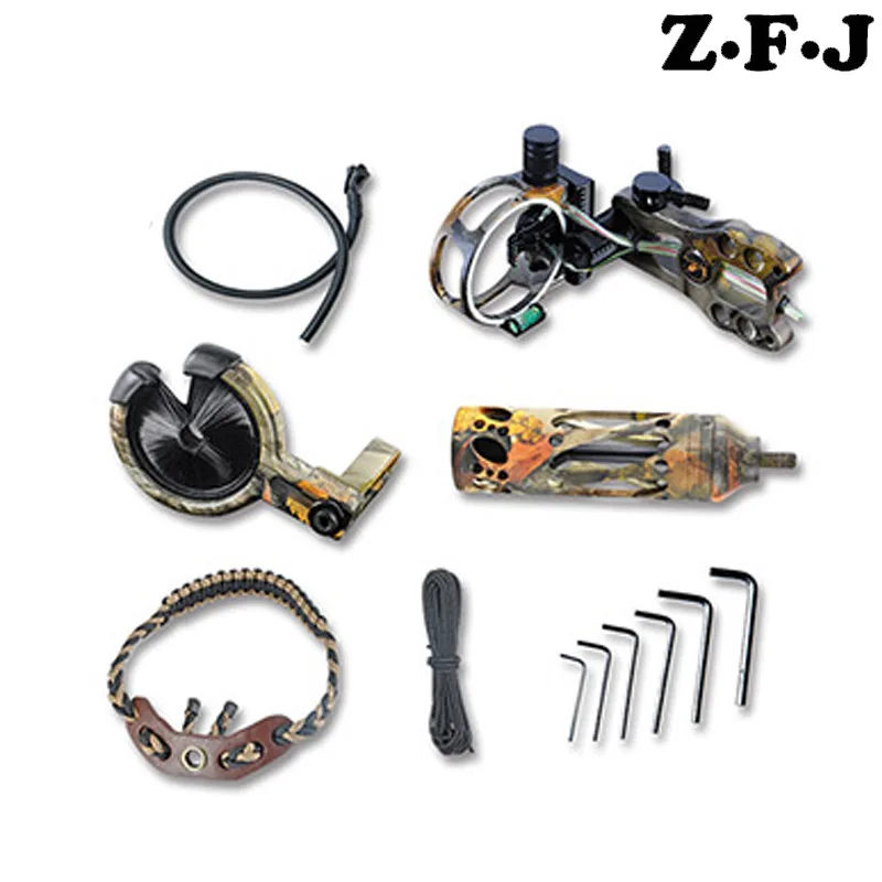 1pc Archery Upgrade Combo Bow Sight Kits Arrow Rest Stabilizer for