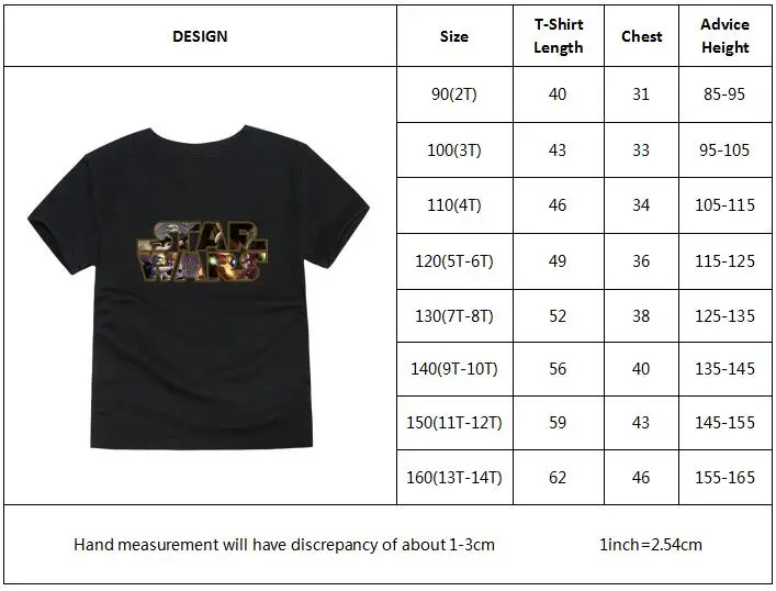 TINOLULING/Детская футболка с принтом «Звездные войны» летняя футболка с короткими рукавами для мальчиков и девочек футболки для малышей, топы для детей возрастом от 2 до 14 лет