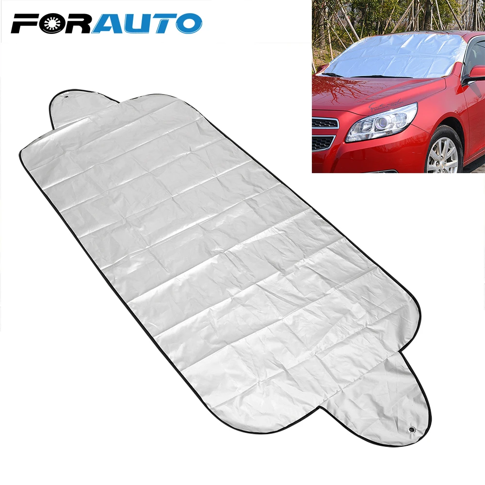 

FORAUTO Car Windshield Shade Auto Sun Cover Anti Snow Frost Ice Shield Dust Protector Front Window Screen Car Windscreen Cover
