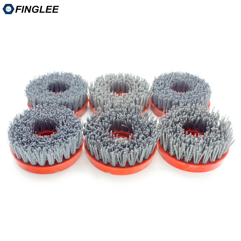 4.5inch 6pcs/set 110mm Thread M14,Round Abrasive Antique Brush,Antique