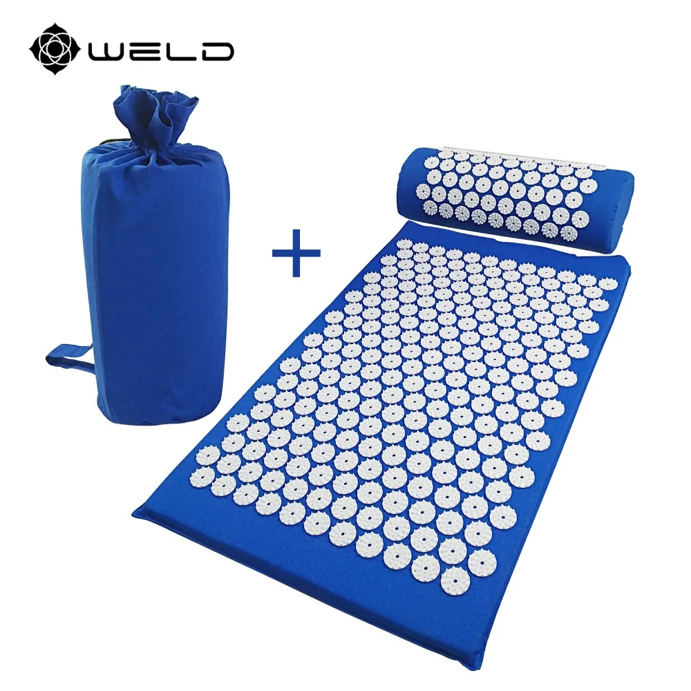 Acupressure Massager Mat Shakti Relieve Stress Relax Body Yoga Mat