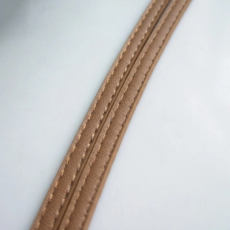 6 мм плоский кожаный шнур из искусственной кожи 6*2 браслет ожерелье DIY Ювелирные