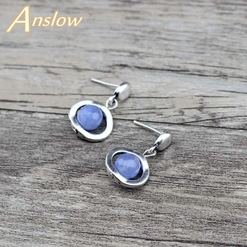 

Anslow 2018 Vintage New Brand Fashion Jewelry Charms Bead Woman Stud Earrings For Elegant Women Men Christmas Gift LOW0065AE