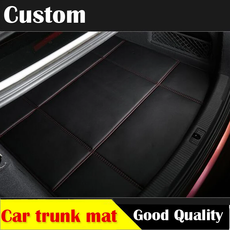 

car trunk leather thmat For Subaru all series Forester legacy wrx impreza Sti outback 3D car-styling duty carpet cargo liner