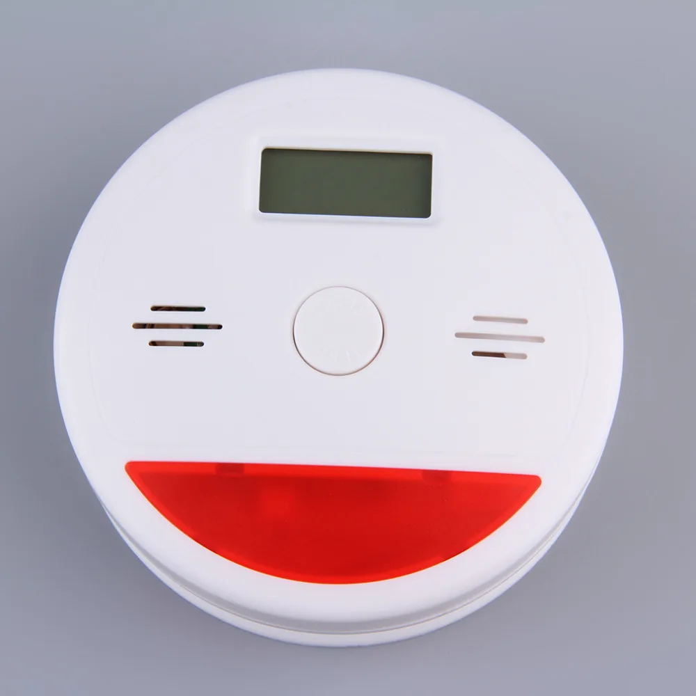 

Carbon Monoxide Detector Sensor LCD Gas CO Alarm Tester independent LCD Display Poisonous CO Gas Detectors