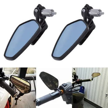 

MOTORCYCLE MIRRORS ACCESSORIES ALUMINUM 7/8" HANDLEBAR END REAR VIEW MIRROR FOR YAMAHA FZ1 FZ6 FZ8 FOR TRIUMPH STREET TRIPLE