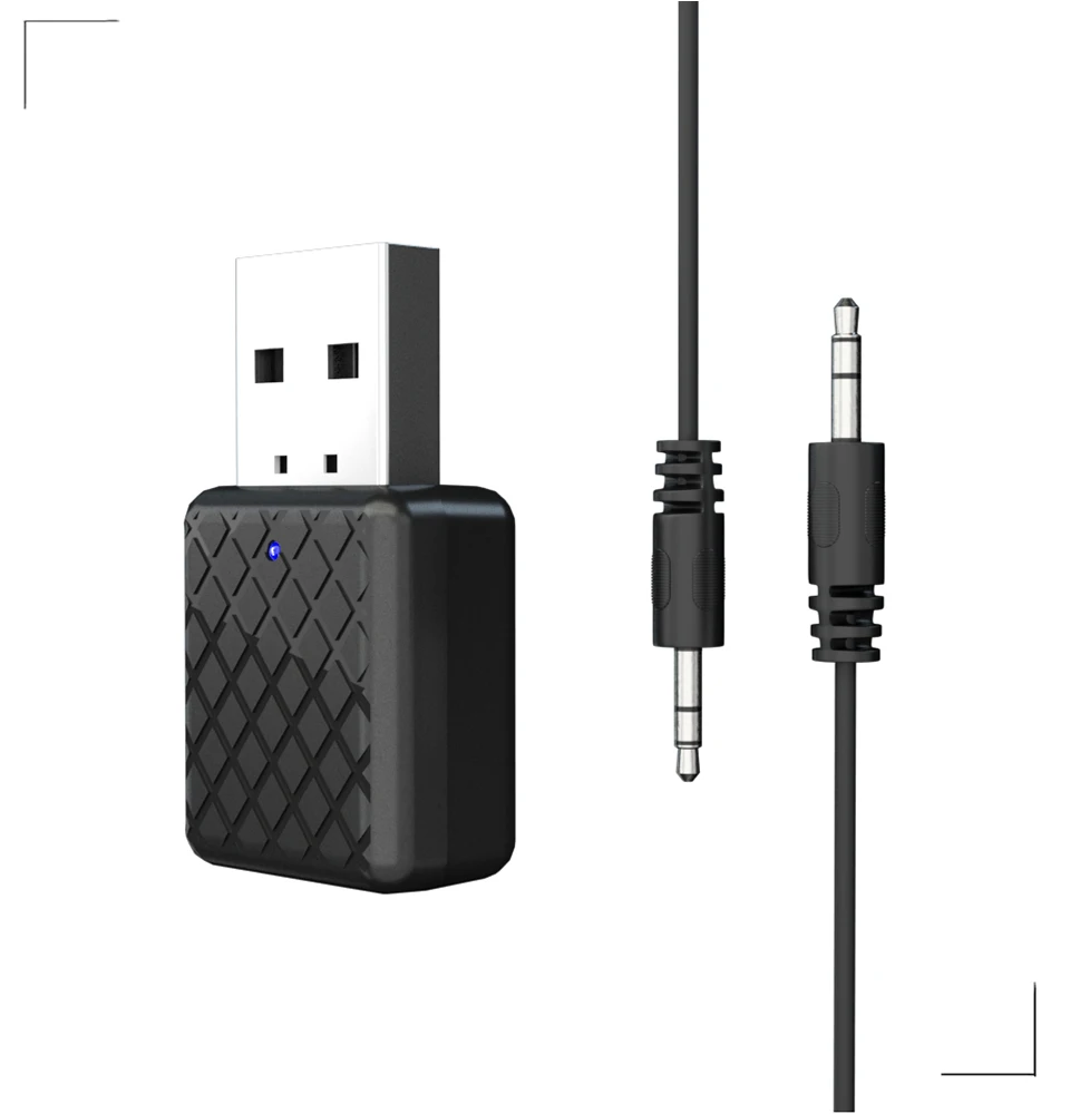 Для 3,5 мм Aux адаптер для домашней стереосистемы наушники для автомобиля MP3 PC tv 2 в 1 Bluetooth 5,0 аудио передатчик приемник адаптер