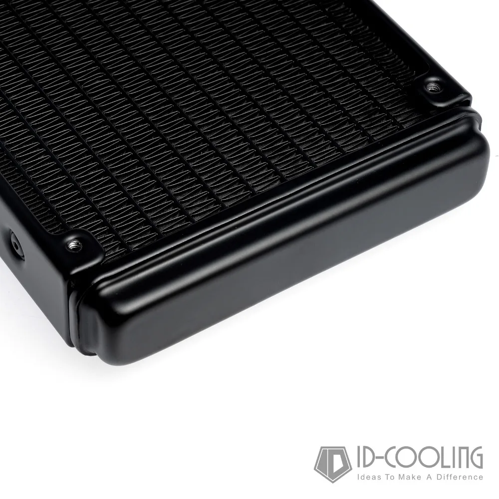 ID COOLING 240 мм алюминиевый радиатор водяного охлаждения совместимый с двумя 120
