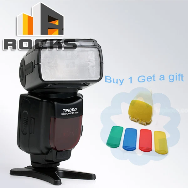 Buy a flash get a Gift !Triopo TTL Speedlite TR-980 Suit For Nikon Camera D7000 D5100 D5000 D4 Df D3100 D80 D90 D60