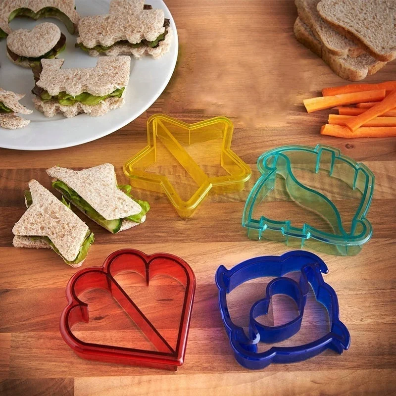 A Set Of 10 Animal Shape Sandwich Mold Toast Cookies Cake Bread Biscuit Cutter Mould Diy Tools Bread Cutter Cake Bread Cuttercake Mold Set Aliexpress