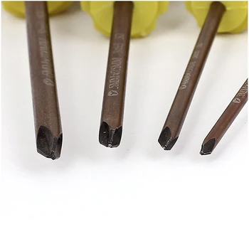 

3mm 4mm 5mm 6mm Magnetic Y Tip S2 Steel Tri-wing Screwdriver 4pcs