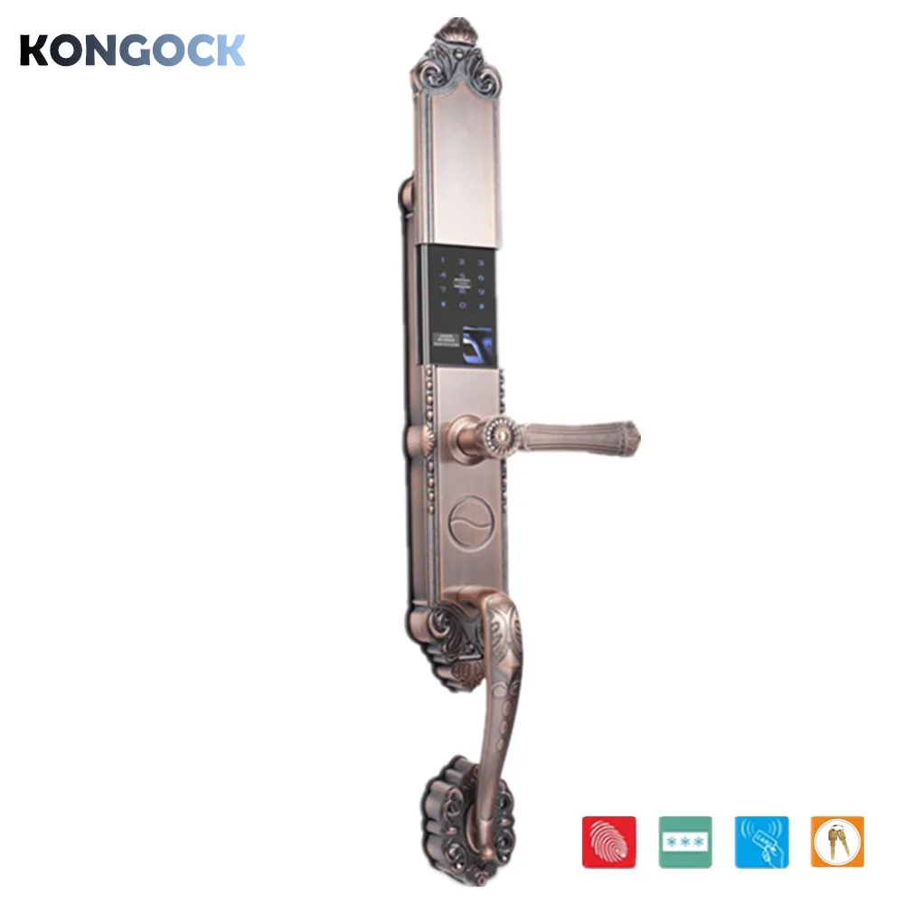

Electronic Fingerprint smart door lock, digital password card & key access for home and hotel and apartment etc