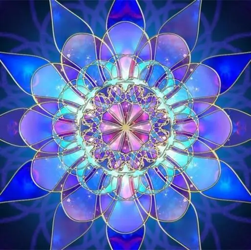 Simple Mandala Painting