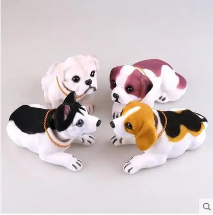 Schöne kopf hund, cartoon puppen, puppe kreative dekorationen, kreatives spielzeug hund Günstig