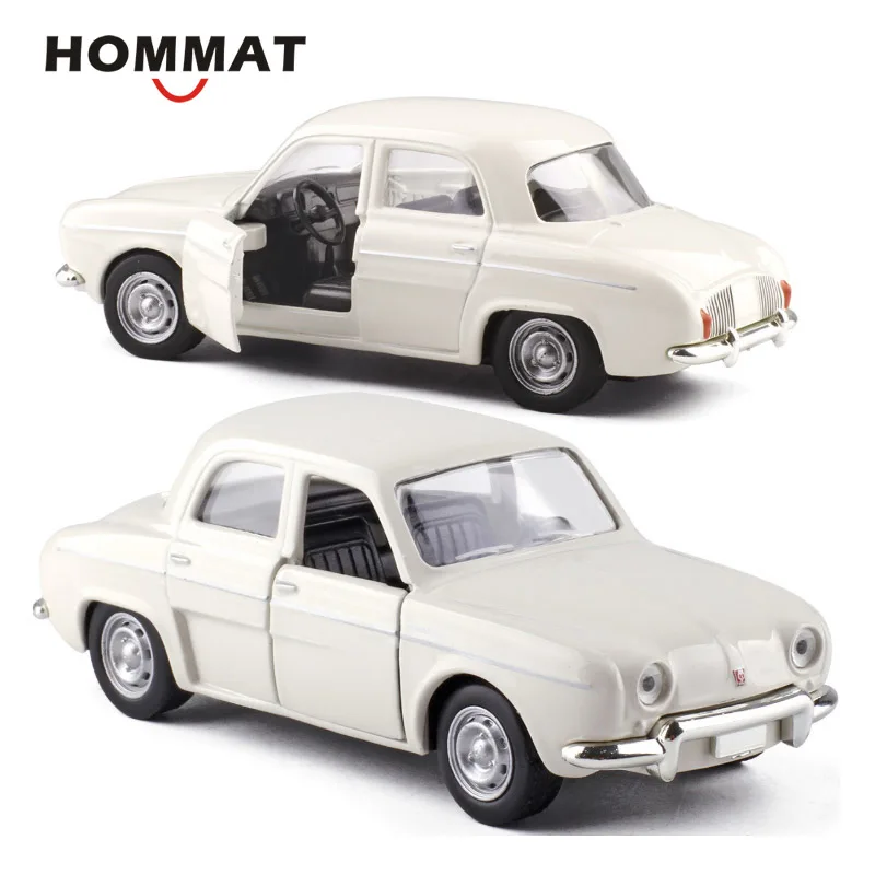 HOMMAT имитация 1:43, винтажная модель Willys Dauphine, литье под давлением и игрушечное транспортное средство, модель автомобиля, Подарочные машинки, игрушки для детей, мальчиков