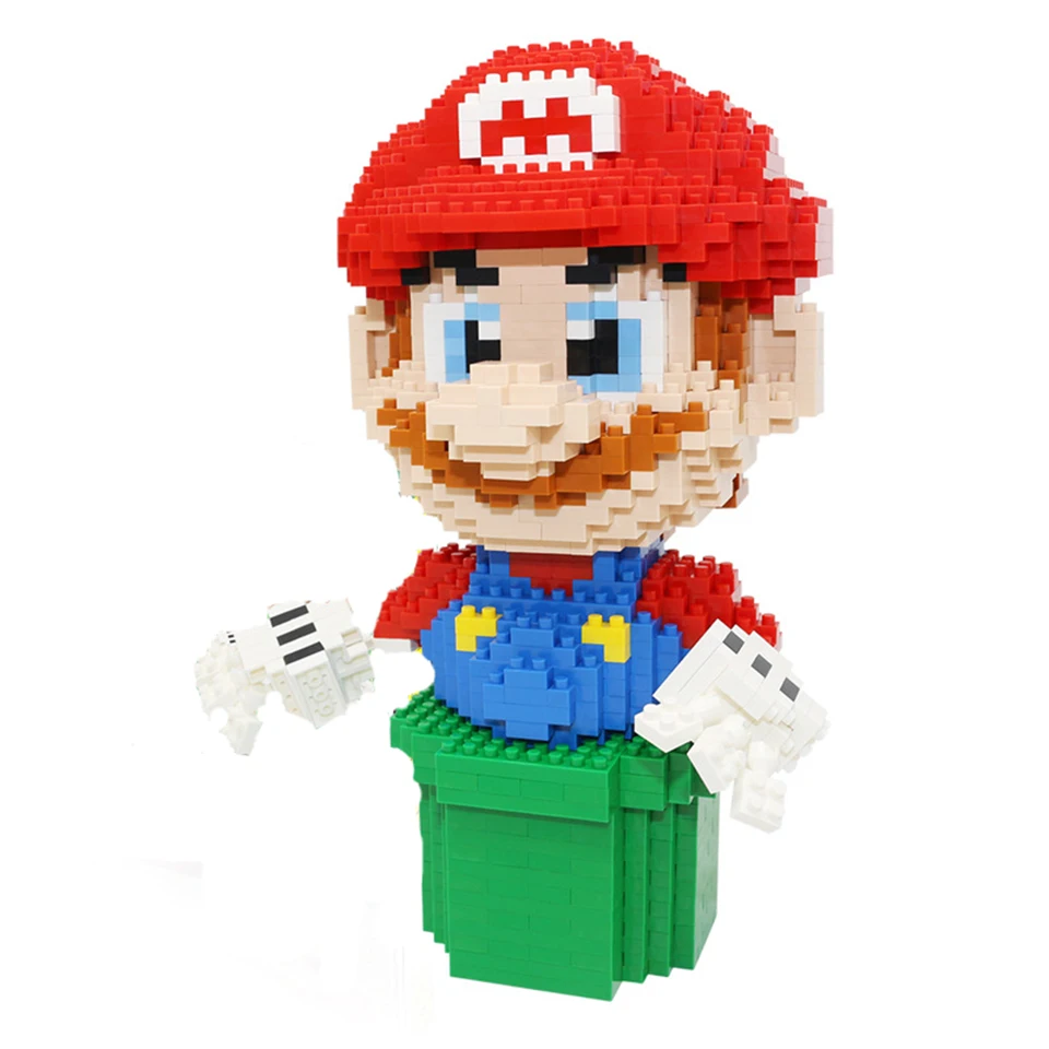 

Super Maryei Totoro Pokemoning Figures Assemble Model Building Blocks Educational Model Bricks Compatible Legod Toys Gifts