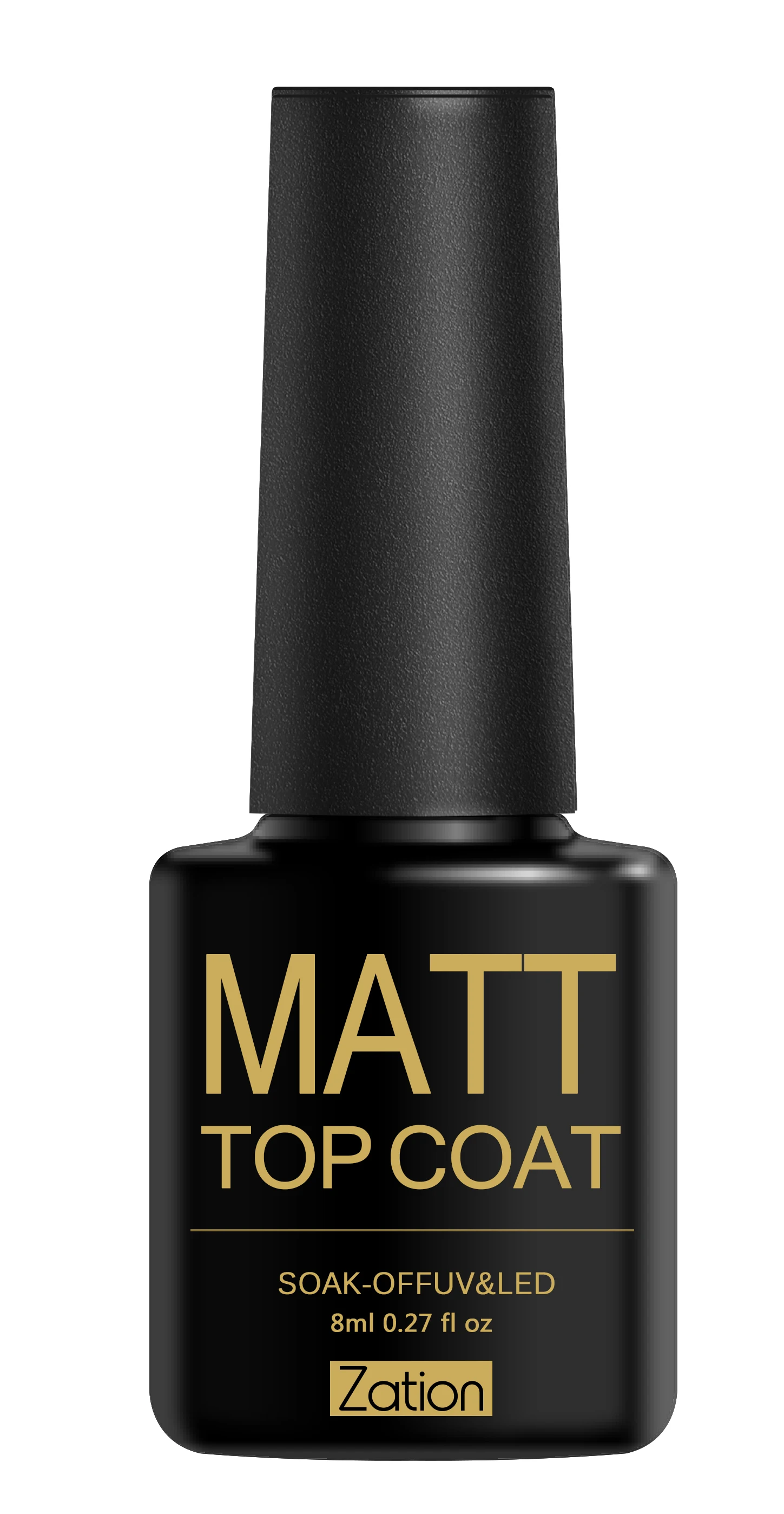 Матовый Гель-лак для ногтей, 8 мл, тусклый матовый лак для ногтей Vernis, матовый лак для ногтей, матовая Чистящая основа и верхний клей - Цвет: Matt Top Coat