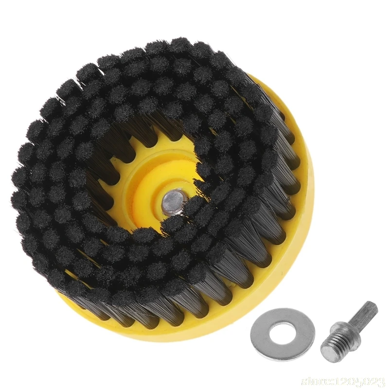 

P30 130mm Drill Power Scrub Clean Brush for Leather Plastic Wooden Furniture Car interiors Cleaning Power Scrub Drill Brush W315