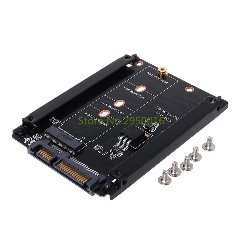 M.2 NGFF SSD до 2,5 дюйма SATA3 адаптер конвертер карты высокого качества C26